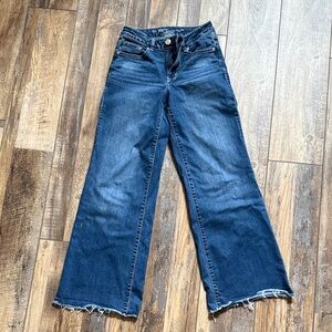 Maurices Dark Blue Flare Jeans